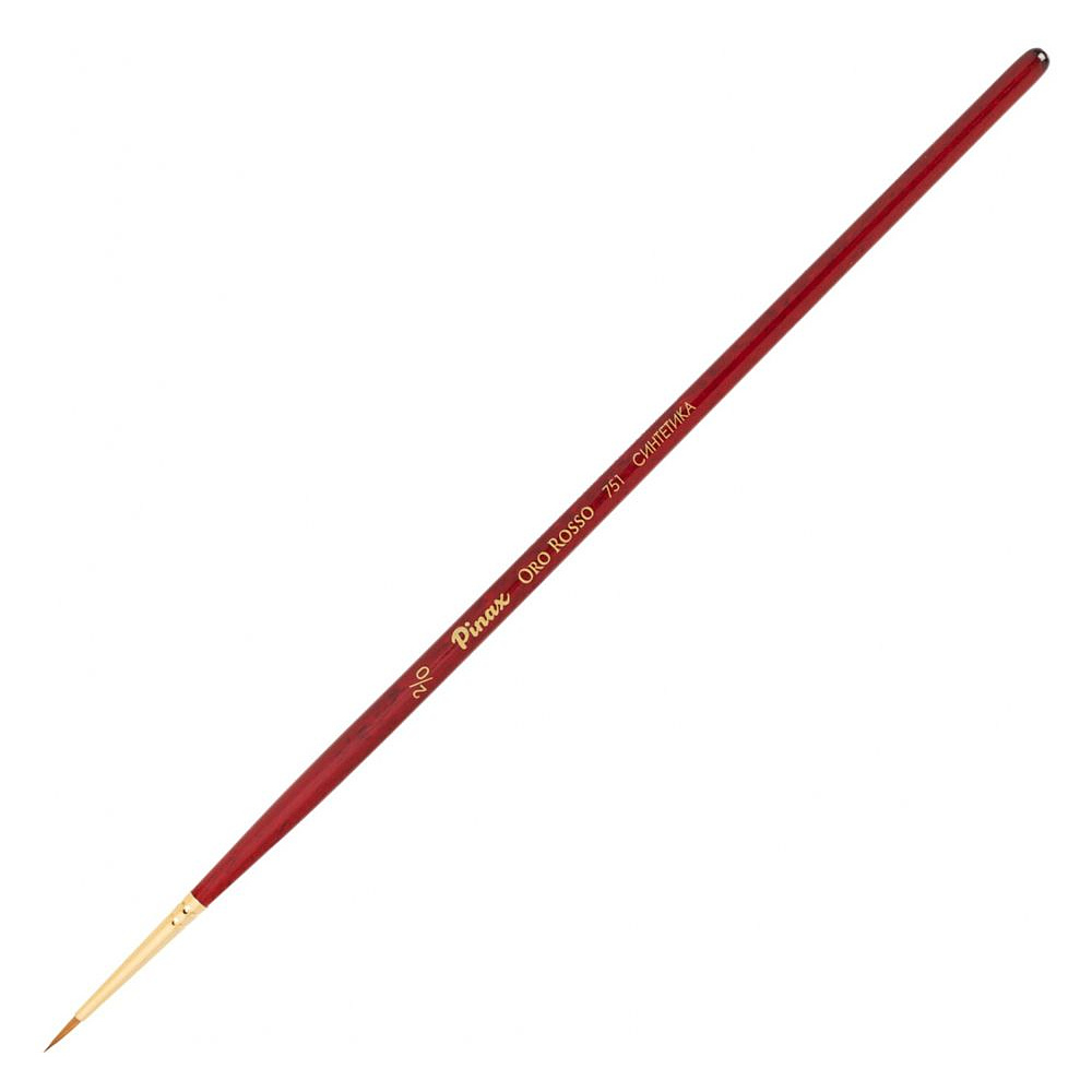 Кисть для рисования "Pinax ORO ROSSO", синтетика, круглая, №00