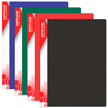 Папка c файлами "Office Product", 30 карманов, синий