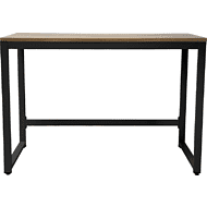 Стол письменный ALLERD RION, черный муар, Дуб Нокс