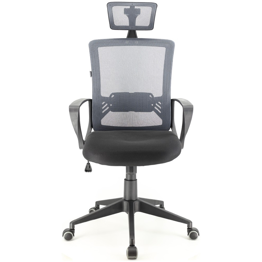 Кресло для руководителя Everprof "EP 911", сетка, ткань, пластик, серый - 2