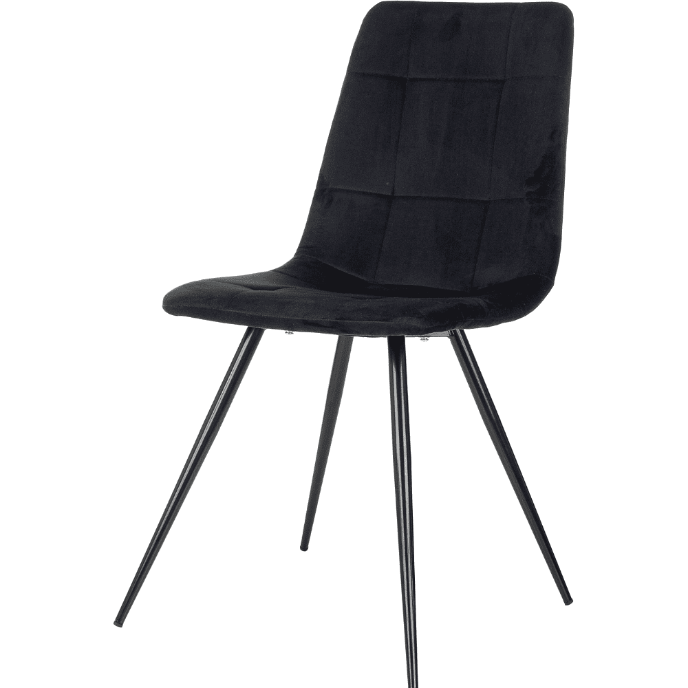 Стул Бюрократ "CH-K1_4", ткань, черный, металл, комплект 4 штуки - 4