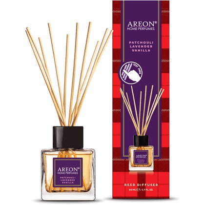 Аромадиффузор Areon Home perfume sticks пачули, лаванда и ваниль, 50 мл