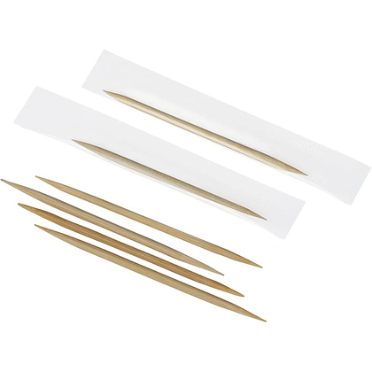 Зубочистки в индивидуальной PP упаковке, 1000 шт/упак - 2