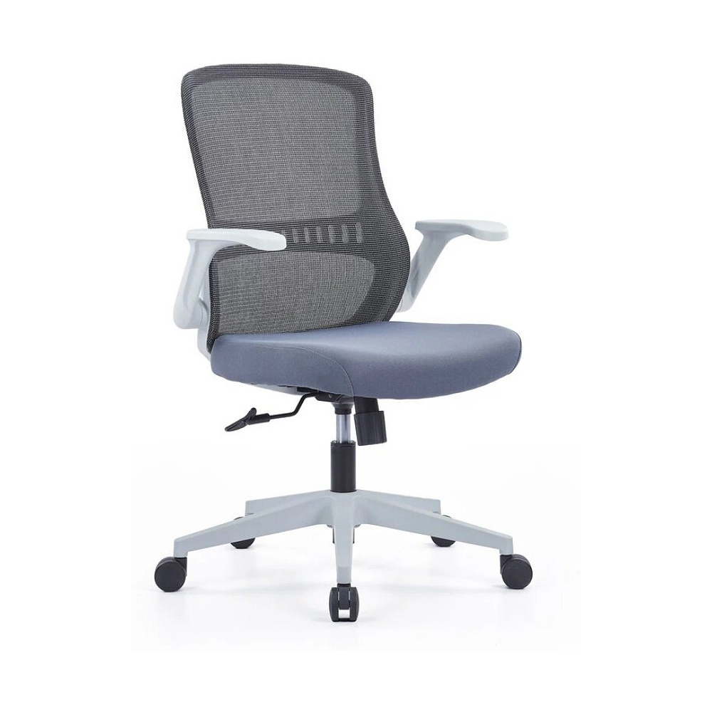 Кресло для персонала SitZone CH-526B, сетка, ткань, пластик, серый