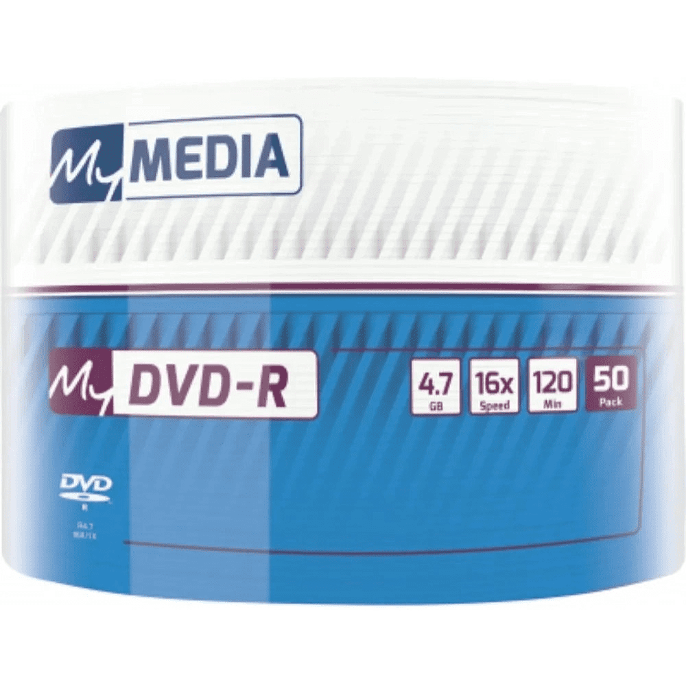 Диск DVD-R MyMedia, 4.7Gb, 16x, 50 штук - 2