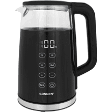 Электрочайник Sonnen "KT-8717", черный
