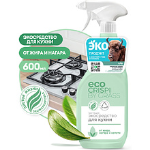 Средство чистящее для плит, духовок, грилей "CRISPI", с триггером, 600 мл, экологичное