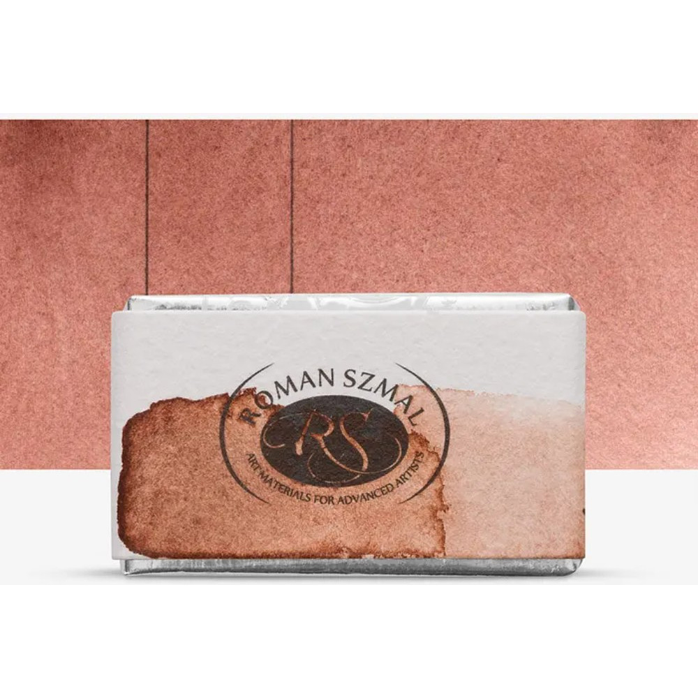 Краски акварельные "Aquarius", 139 сиена жжёная коричневатая, кювета - 2