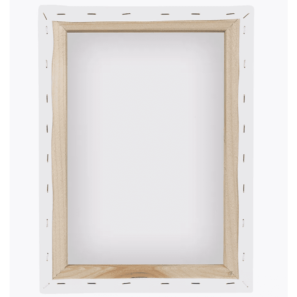 Бумага акварельная на подрамнике "Малевичъ", 30х40 см, хлопок, 300 г/м2, среднее зерно - 3