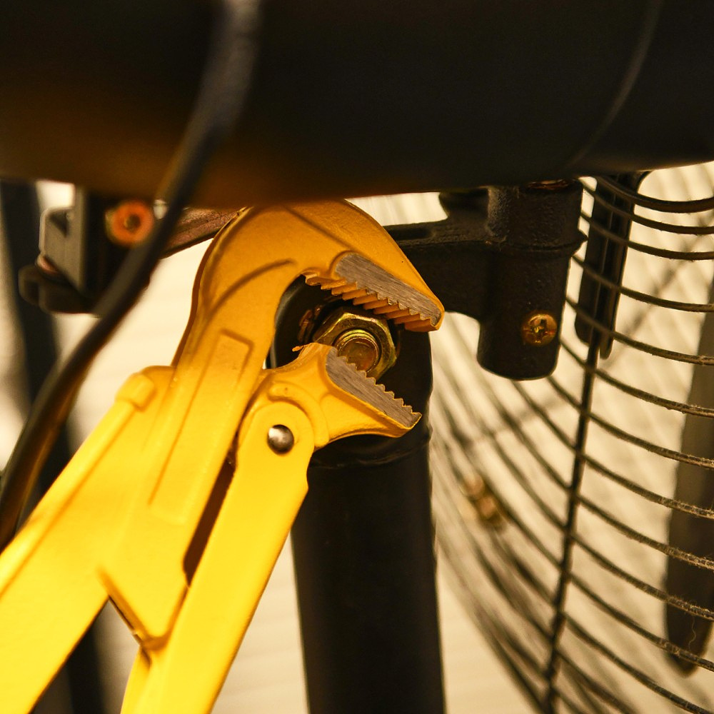 Ключ трубный Deli YS EDL105155 1,5", раскрытие губок, 55 мм, желтый - 9