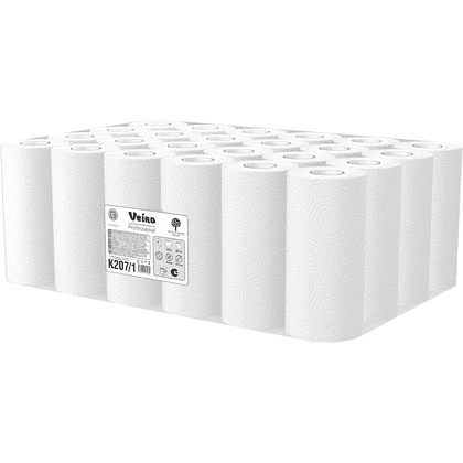 Полотенца бумажные Veiro Professional Comfort в рулонах (1*2) 12.5м, 2 слоя - 10