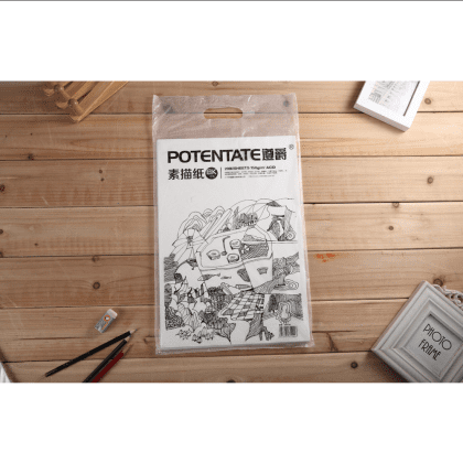 Бумага для рисования "Potentate", 180 г/м2, 78.7х109.2 см, натуральный белый - 2