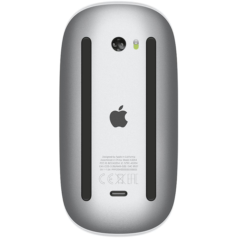Мышь "Apple Magic Mouse A3204 / MXK53", беспроводная, белый - 2