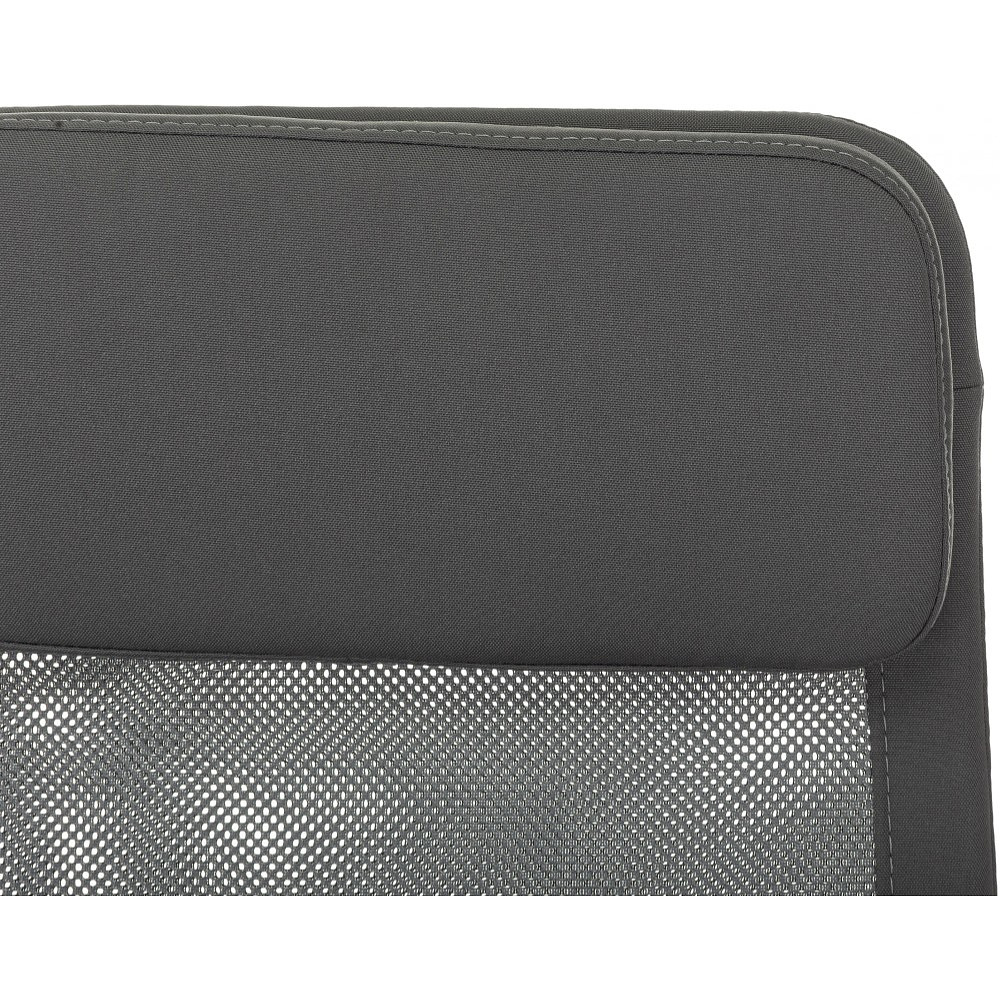 Кресло для руководителя Бюрократ T-995, ткань, сетка, серый, металл черный - 8