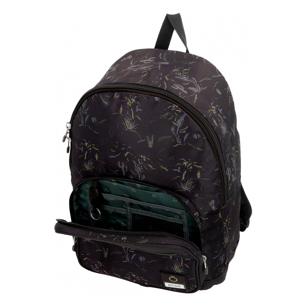 Рюкзак школьный Enso "West" L, коричневый - 6