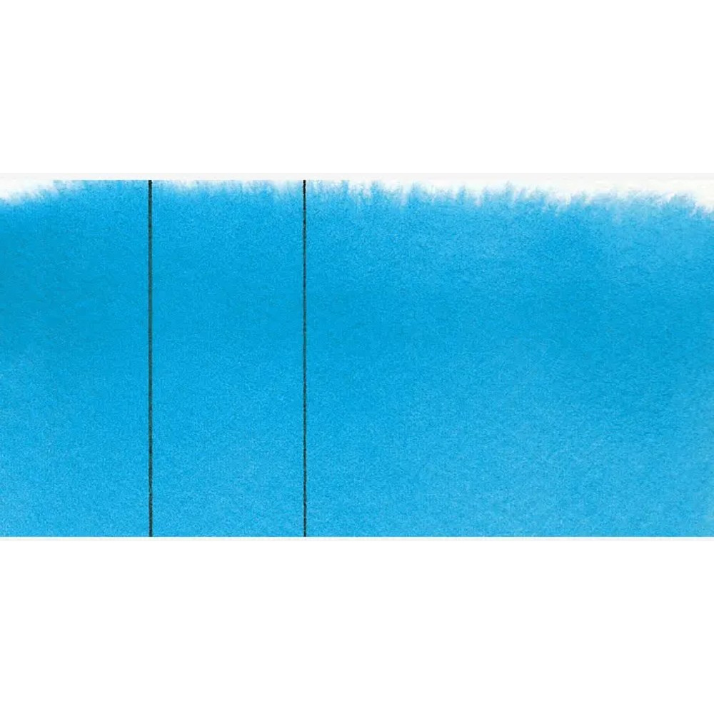 Краски акварельные "Aquarius", 411 кобальтовый синий светлый , кювета - 3