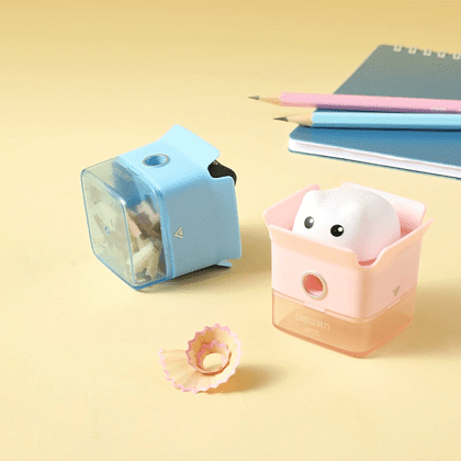 Точилка "Deli EH577", 1 отверстие, ассорти - 3