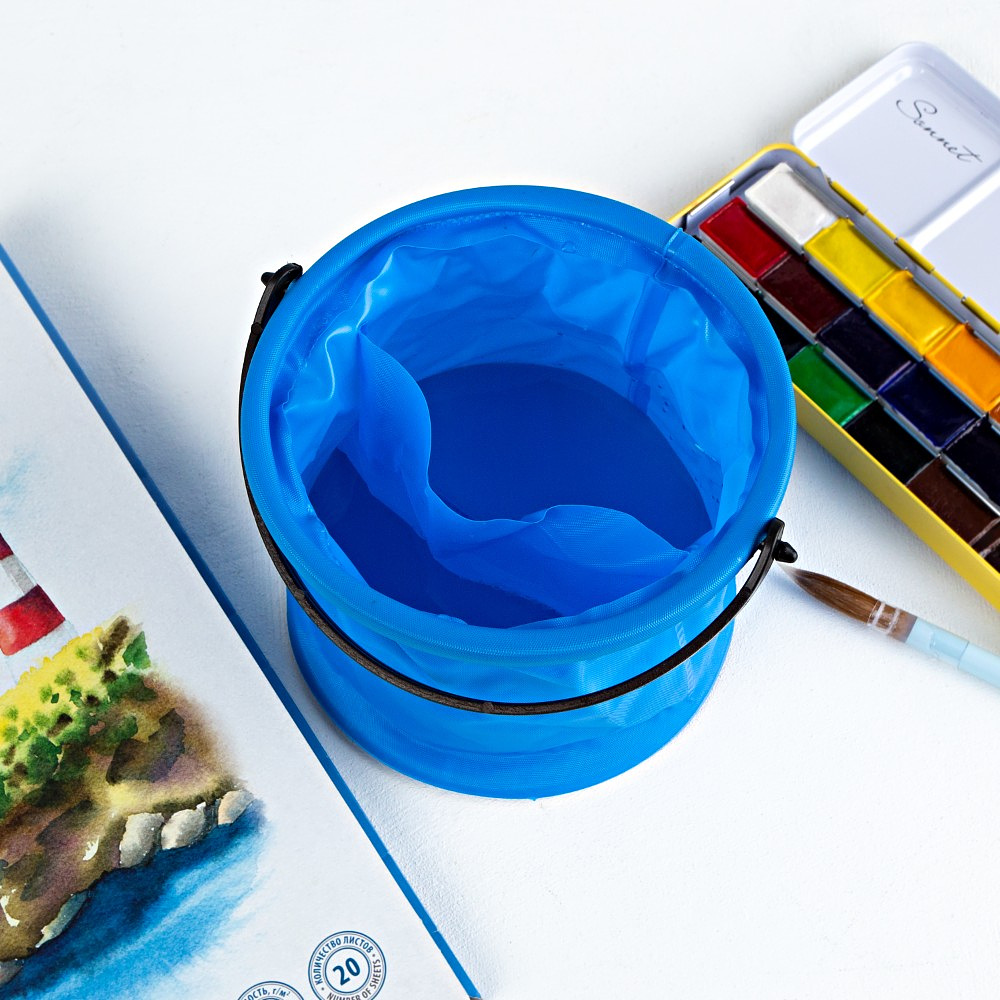 Ведро для воды "Сонет", складное - 4