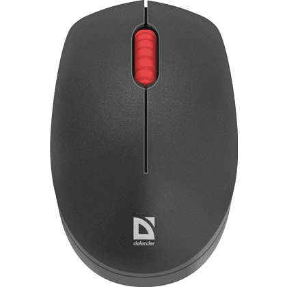 Мышь DEFENDER "Tiana MB-055", беспроводная, 1000 dpi, черный