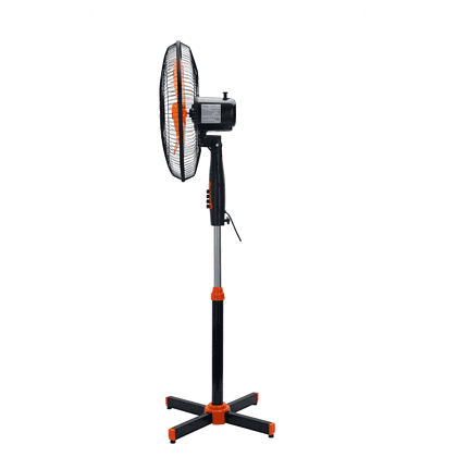 Электровентилятор напольный Оasis "VF-40PSB", черный, оранжевый, -10% - 3