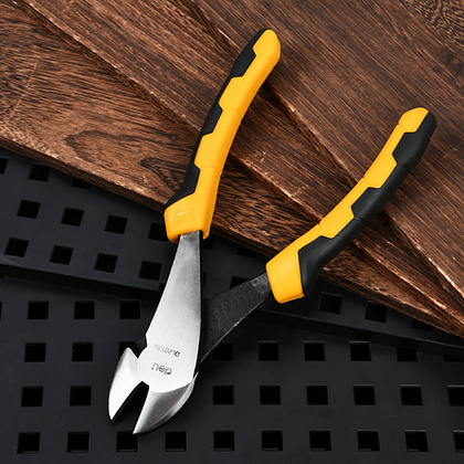 Бокорезы "Deli", 180 мм, усиленные, черный, желтый - 4