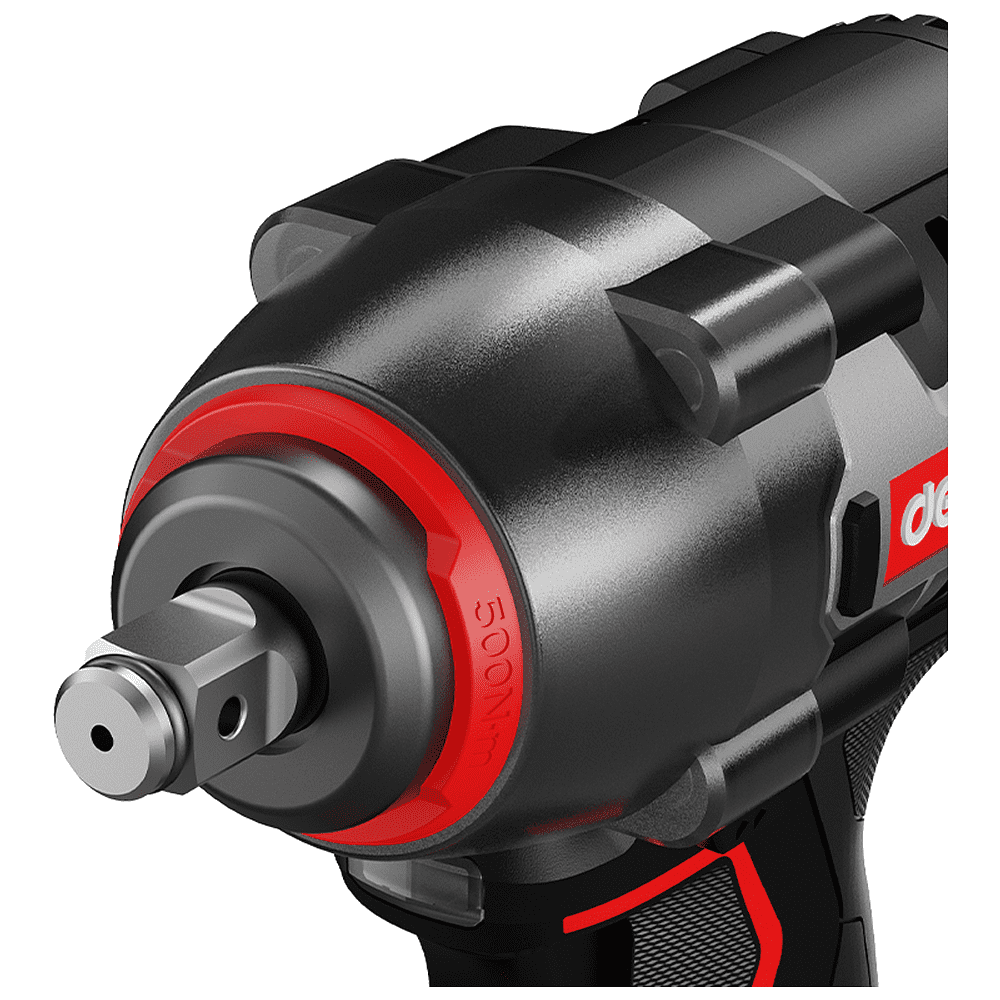 Аккумуляторный гайковерт Deli RS EDE231, 20 В, 500 Нм, 2 АКБ, 4 Ач, З/У 2А, коробка - 7