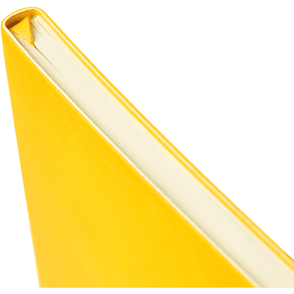 Блокнот "1818-15", А5, 80 листов, желтый - 3