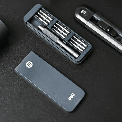 Набор прецизионных отверток Deli YS EDL241010J, 10 шт., кейс - 5