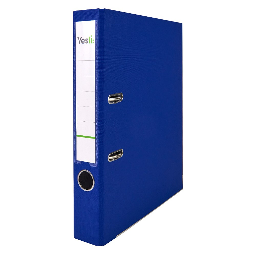 Папка-регистратор "Yesli:", А4, 50 мм, ПВХ Эко, синий