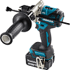 Дрель-шуруповерт аккумуляторная MAKITA DHP486RTJ, 18 В, 130 Нм, 5.0Ачx2, MakPac - 5