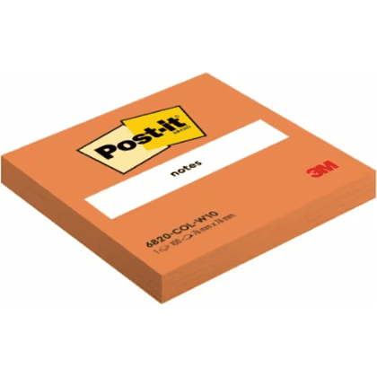 Бумага для заметок "Post-it", 76х76 мм, 100 листов, ассорти - 3