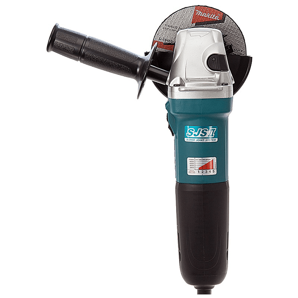 Шлифмашина угловая MAKITA GA5040C, 1400 Вт, 125 мм, SJS II - 5