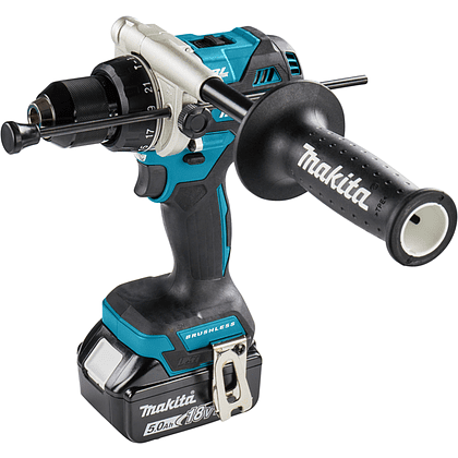 Дрель-шуруповерт аккумуляторная MAKITA DHP486RTJ, 18 В, 130 Нм, 5.0Ачx2, MakPac - 3