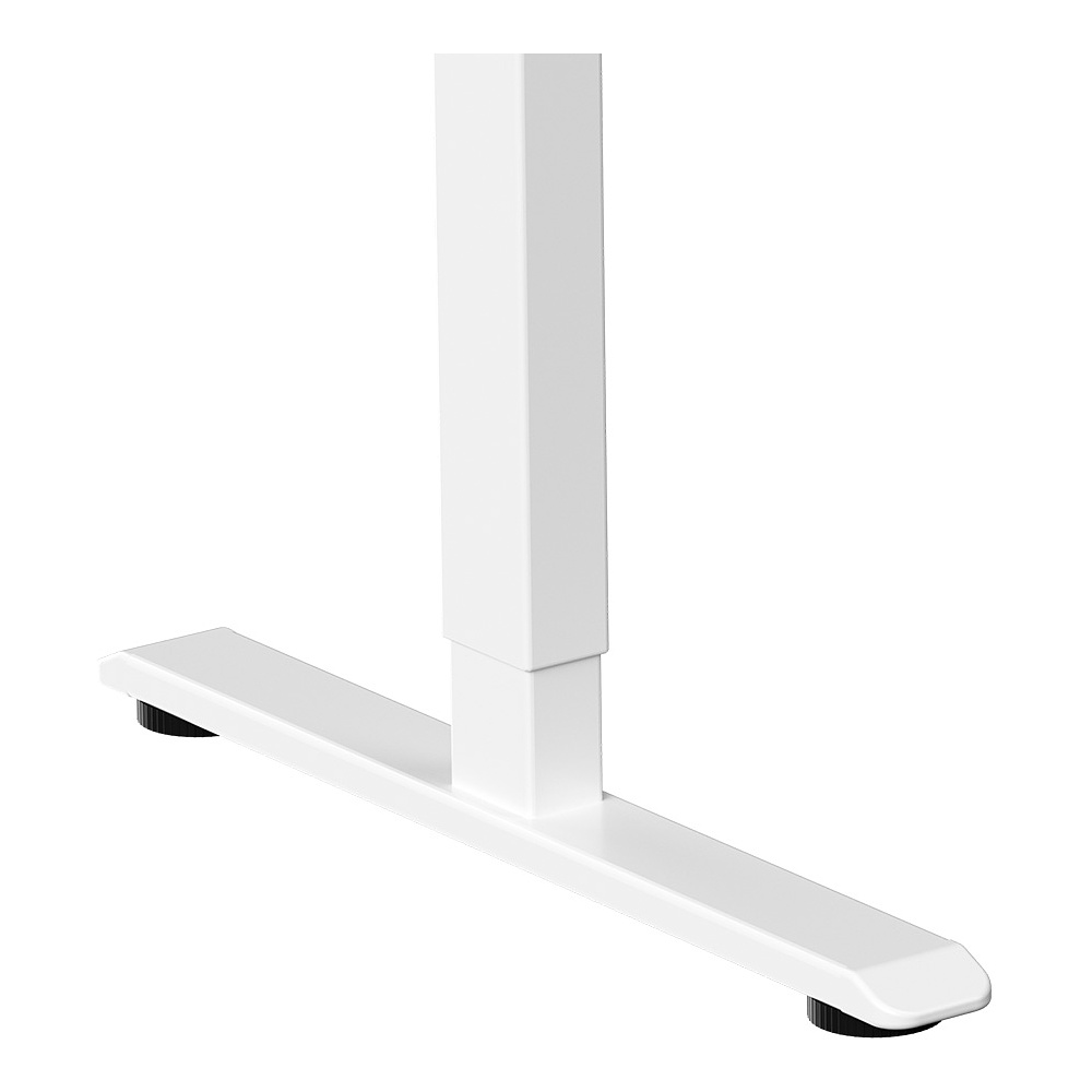 Стол с электроприводом WellDesk Prime 1300x675х18 белый/дуб бардолино натуральный (9191462+9072452) - 9