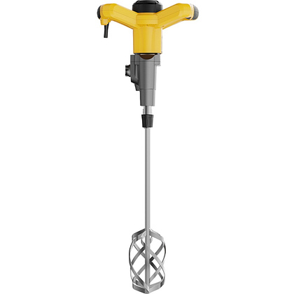 Миксер строительный Deli YS EDC177, 1800 Вт, 2 венчика, желтый - 3