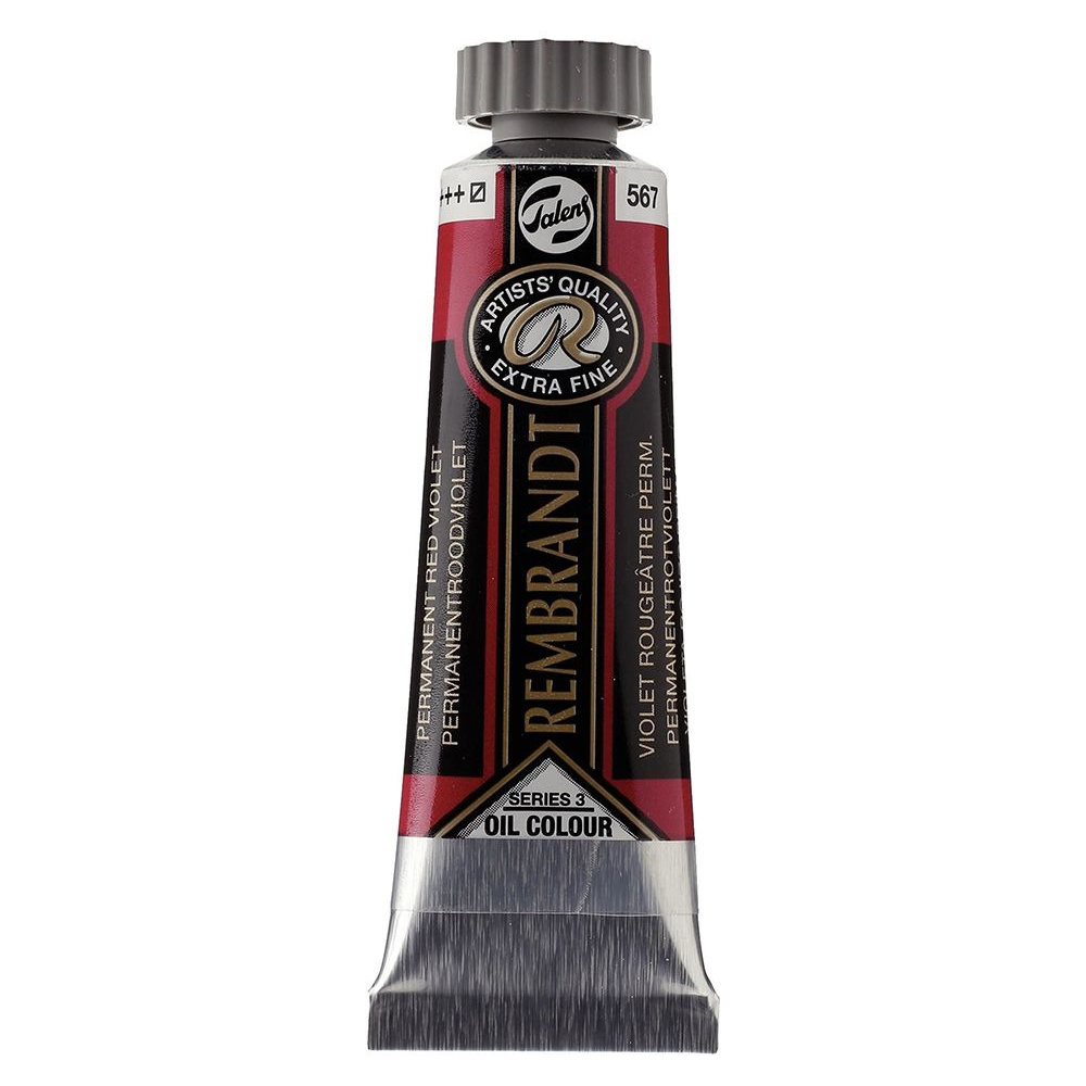 Краски масляные "Rembrandt", 567 красно-фиолетовый прочный, 15 мл, туба