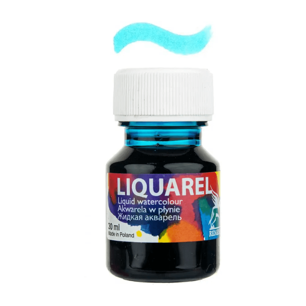 Акварель жидкая "Liquarel", 122 бирюзовый, 30 мл