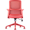Кресло для персонала EVERPROF Elf, сетка, красный - 5