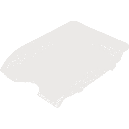 Модуль горизонтальный "Donau", прозрачный белый