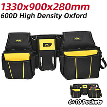 Сумка для инструмента Deli YS EDLP10, поясная, 16 карманов