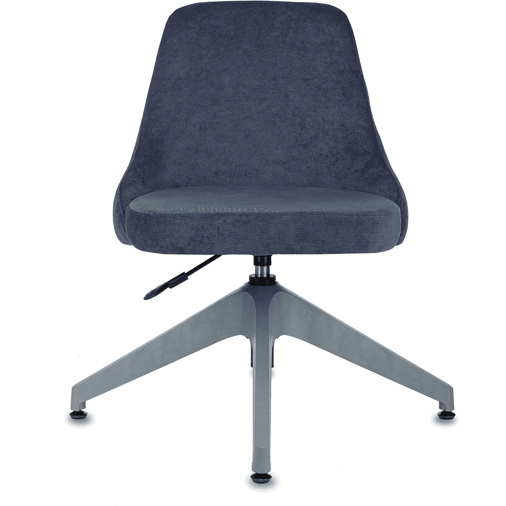 Кресло "Бюрократ CH-340GLZ", ткань, синий, каркас пластик, корпус серый - 2