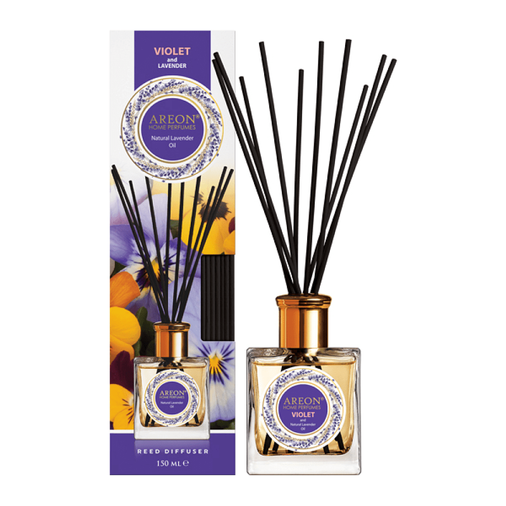 Аромадиффузор Areon Home perfume sticks фиалка и масло лаванды, 150 мл - 2
