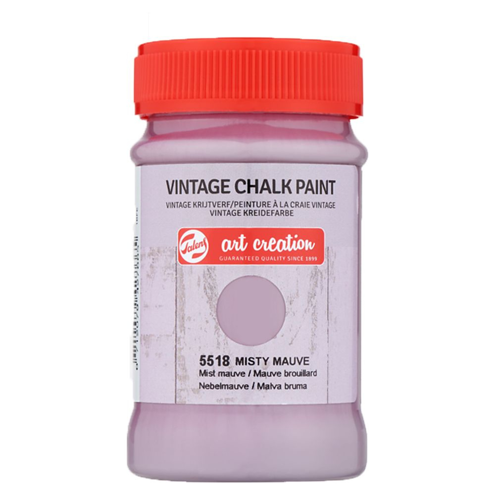 Краска декоративная "VINTAGE CHALK PAINT", 100 мл, 5518 приглушенный лиловый