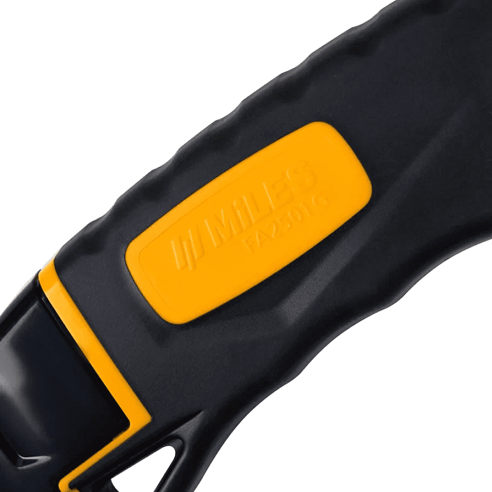 Нож строительный "Kangaro Miles FA2501G", 25 мм, усиленный - 10