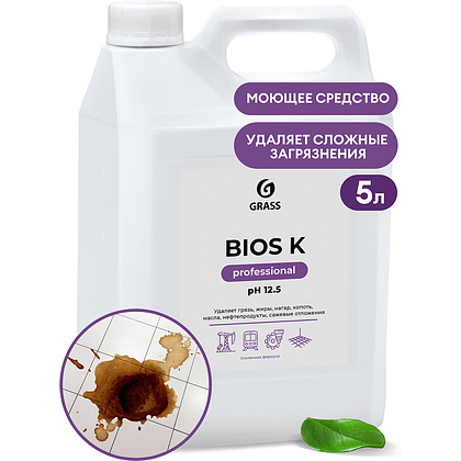Средство чистящее для очистки и обезжиривания "Bios K", 5 л