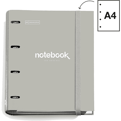 Тетрадь Miquelrius "Emotions", А4, 100 листов, клетка, серый - 3