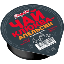 Смесь для приготовления чая "SimpaTea", клюква-апельсин, 45 г.