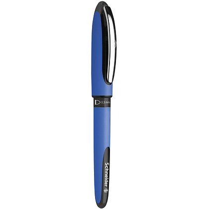 Ручка-роллер "Schneider One Hybrid C", 0.3 мм, синий, черный, стерж. черный - 3