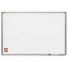 Магнитная доска с керамическим покрытием белая, 60x90 см