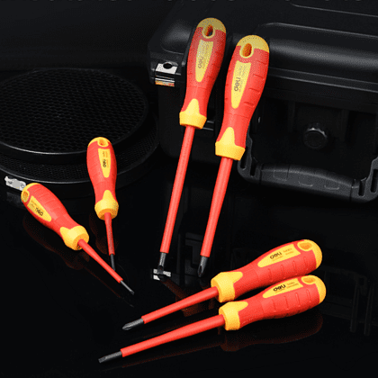 Набор диэлектрических отверток Deli YS EDL510006T, 3 SL, 3 PH - 3